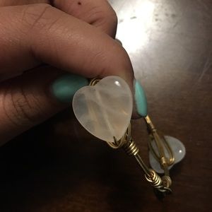 Cute heart shaped bracelets 💜💜